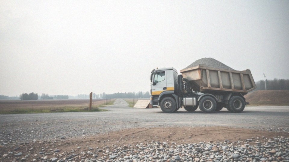 Jak transportować kruszywo o różnej wadze?