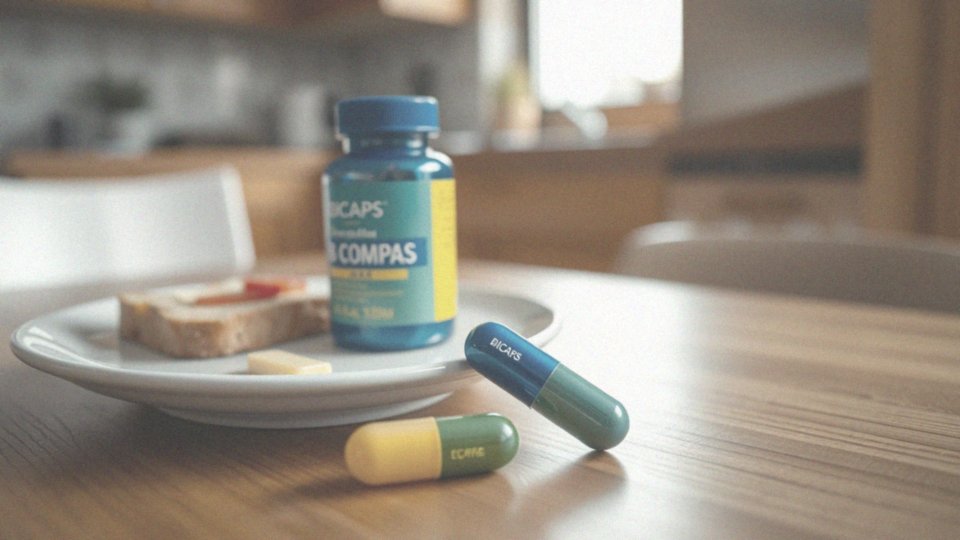 Jakie są zalecane dawki BICAPS B Complex Max?