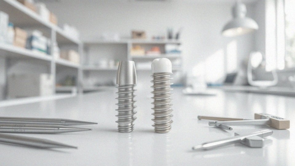 Jakie są różnice między implantami cyrkonowymi a tytanowymi?