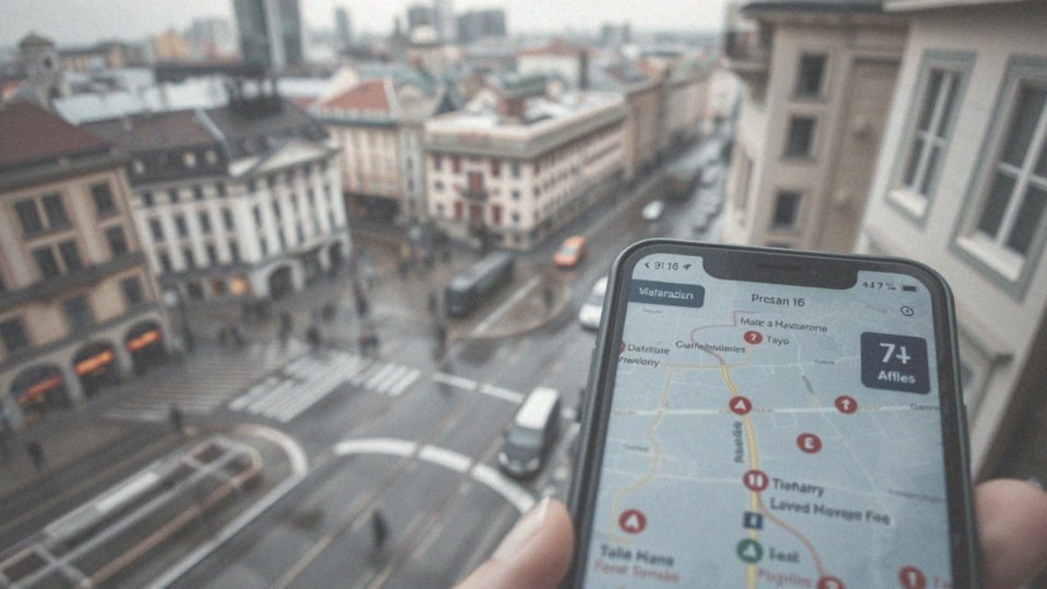 Jakie informacje można uzyskać z mapy Warszawy?