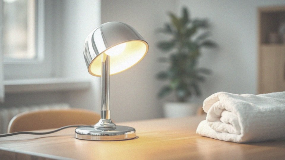 Jakie są efekty stosowania lampy sollux?