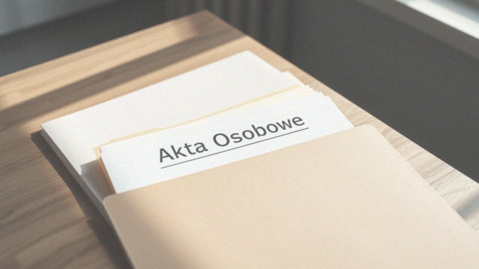 Czego nie powinno być w aktach osobowych? Przewodnik dla pracodawców