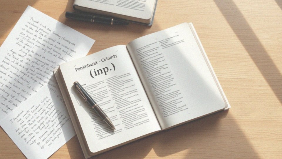 Na przykład skrót 'np.’ – zasady i błędy w użyciu